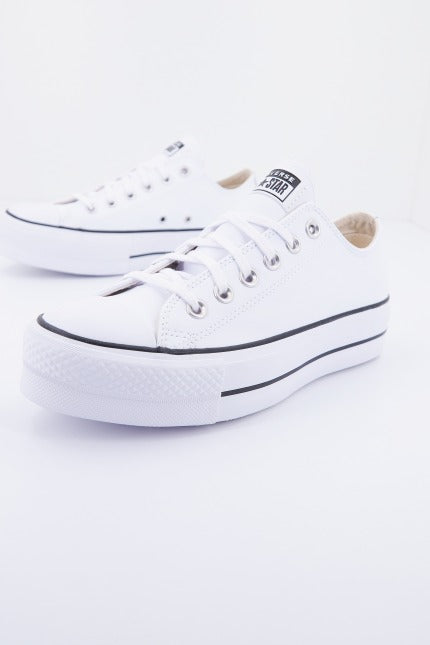 CONVERSE CONVERSE LIFT LEATHE en color OPTICALWHI (2)