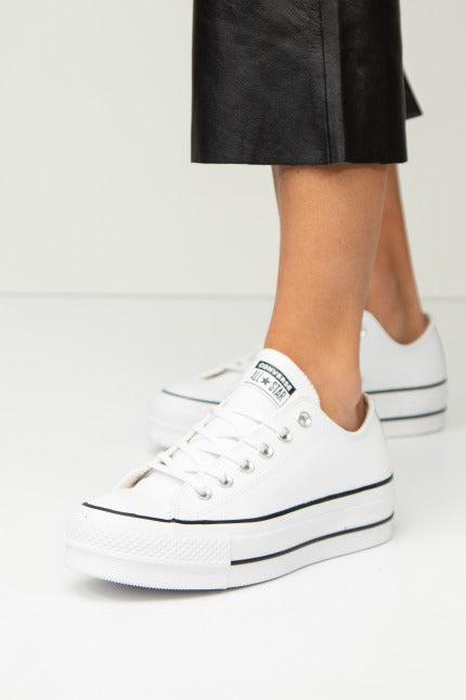CONVERSE CONVERSE LIFT LEATHE en color OPTICALWHI (5)