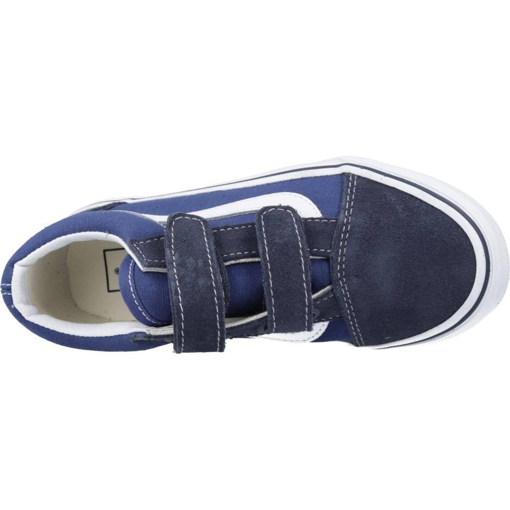 VANS OLD SKOOL V en color NVYWHT (7)