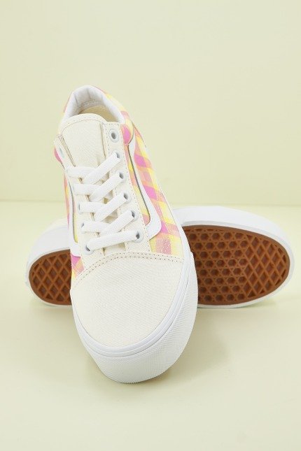 VANS OLD SKOOL STACKFORM en color PINK (4)