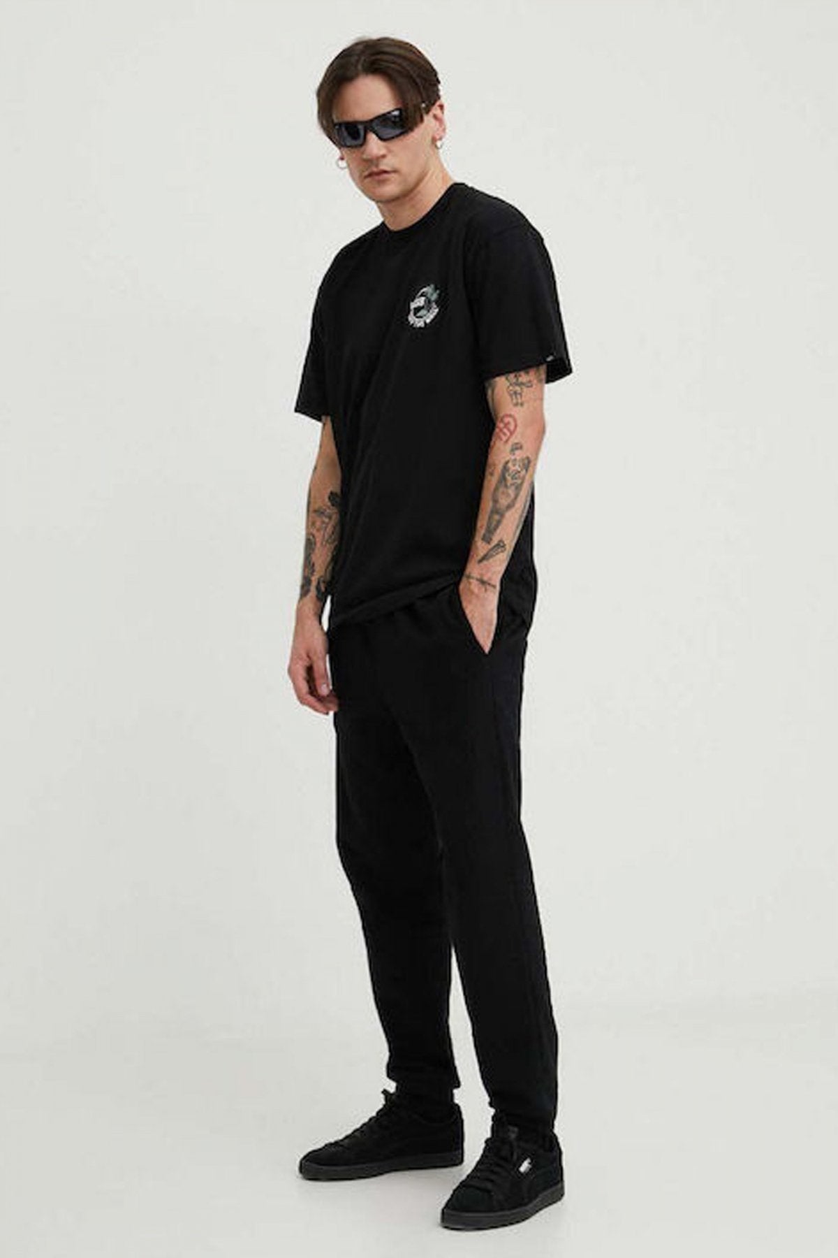 VANS CLASSIC MINI DUAL PA en color BLCKGRN (4)