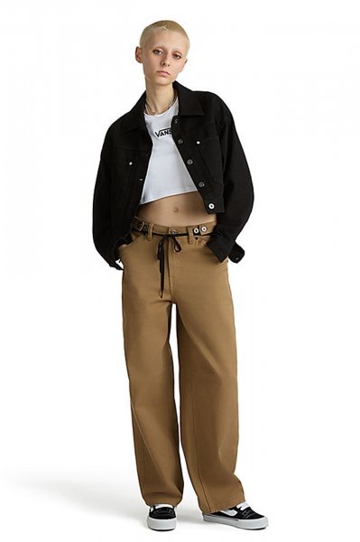 VANS FLYING V CREW CROP I en color WHITE (4)