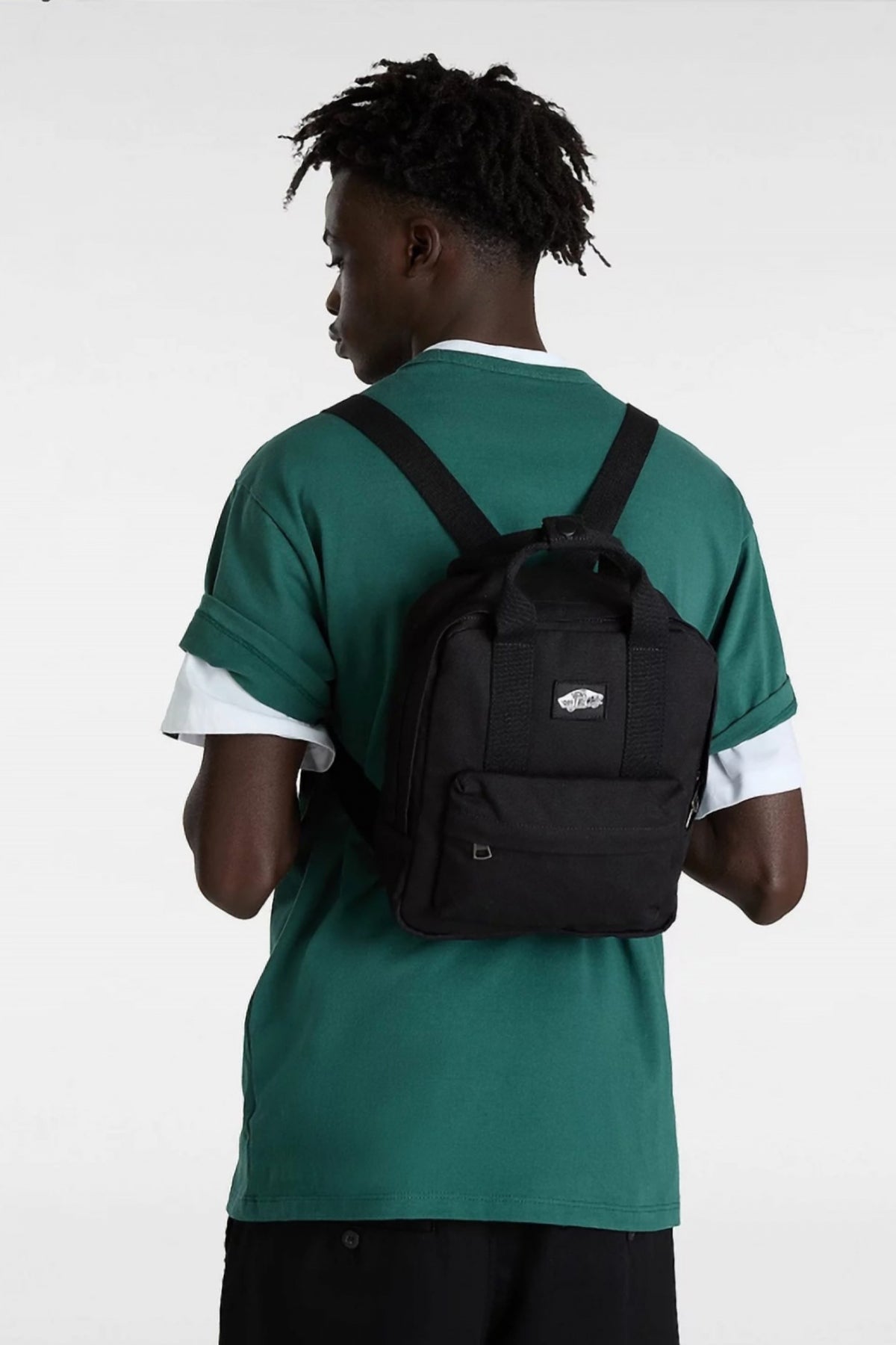 VANS LOW KEY MINI BACKPAC en color BLACK (4)