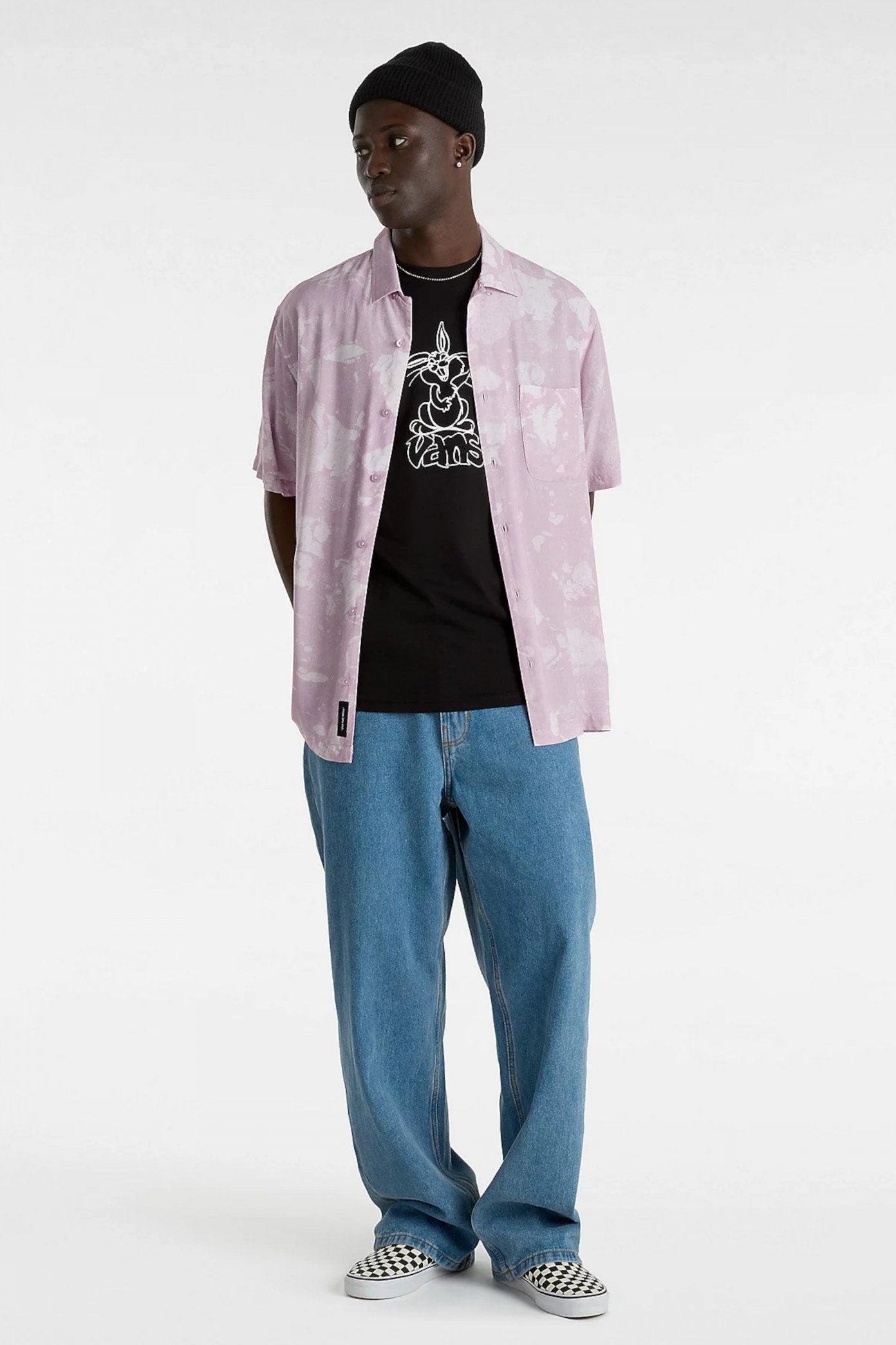 VANS CRAZY EDDY SS en color BLACK (4)