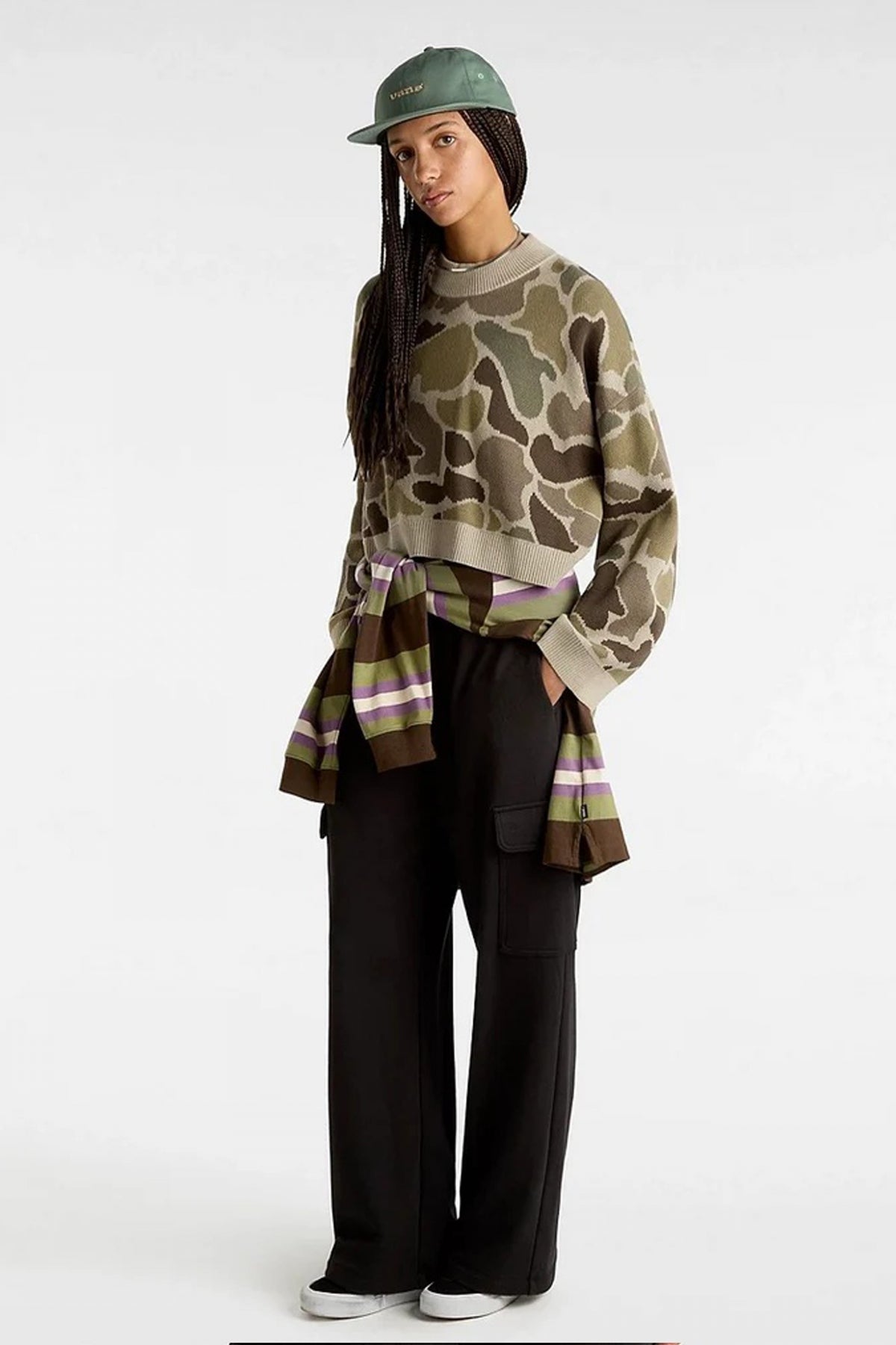 VANS CAMMILE CAMO PULLOVE en color BCTKCF (4)