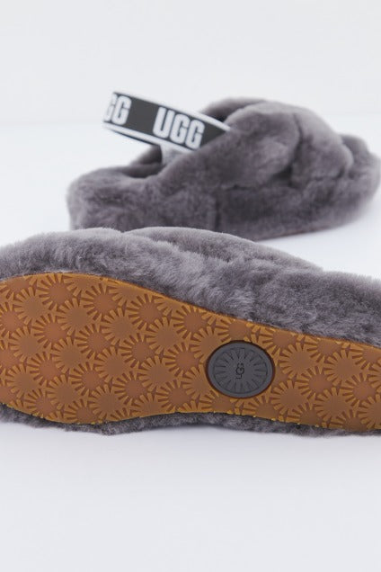 UGG W FAB YEAH en color CHARCOAL (4)