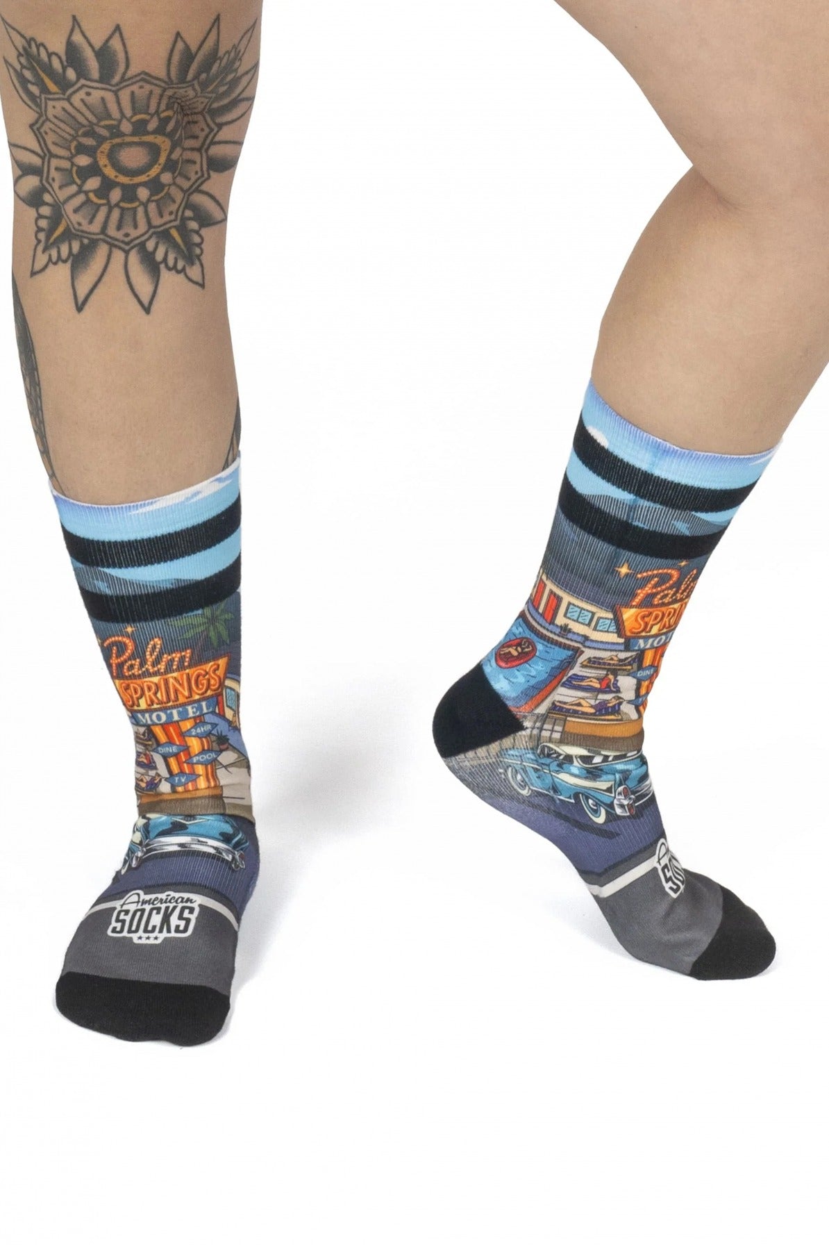 AMERICAN SOCKS PALM SPRINGS MOTEL en color MULTI (4)