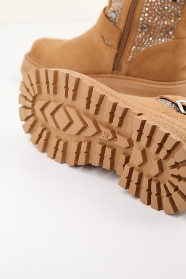 GIOSEPPO SANDL en color CAMEL  (4)