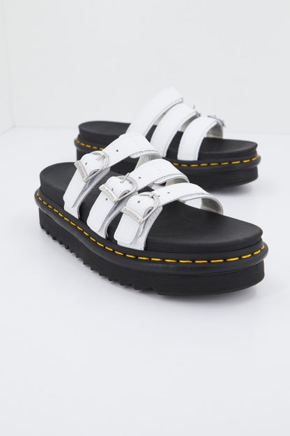 DR. MARTENS BLAIRE SLIDE HYDRO en color WHITE  (1)