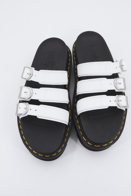 DR. MARTENS BLAIRE SLIDE HYDRO en color WHITE  (2)
