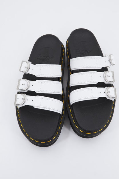 DR. MARTENS BLAIRE SLIDE HYDRO en color WHITE  (2)