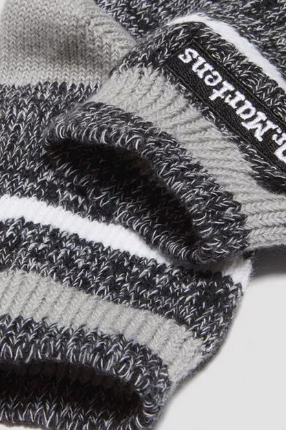 DR. MARTENS  SHORT MARL SOCK  en color BLACK  (4)