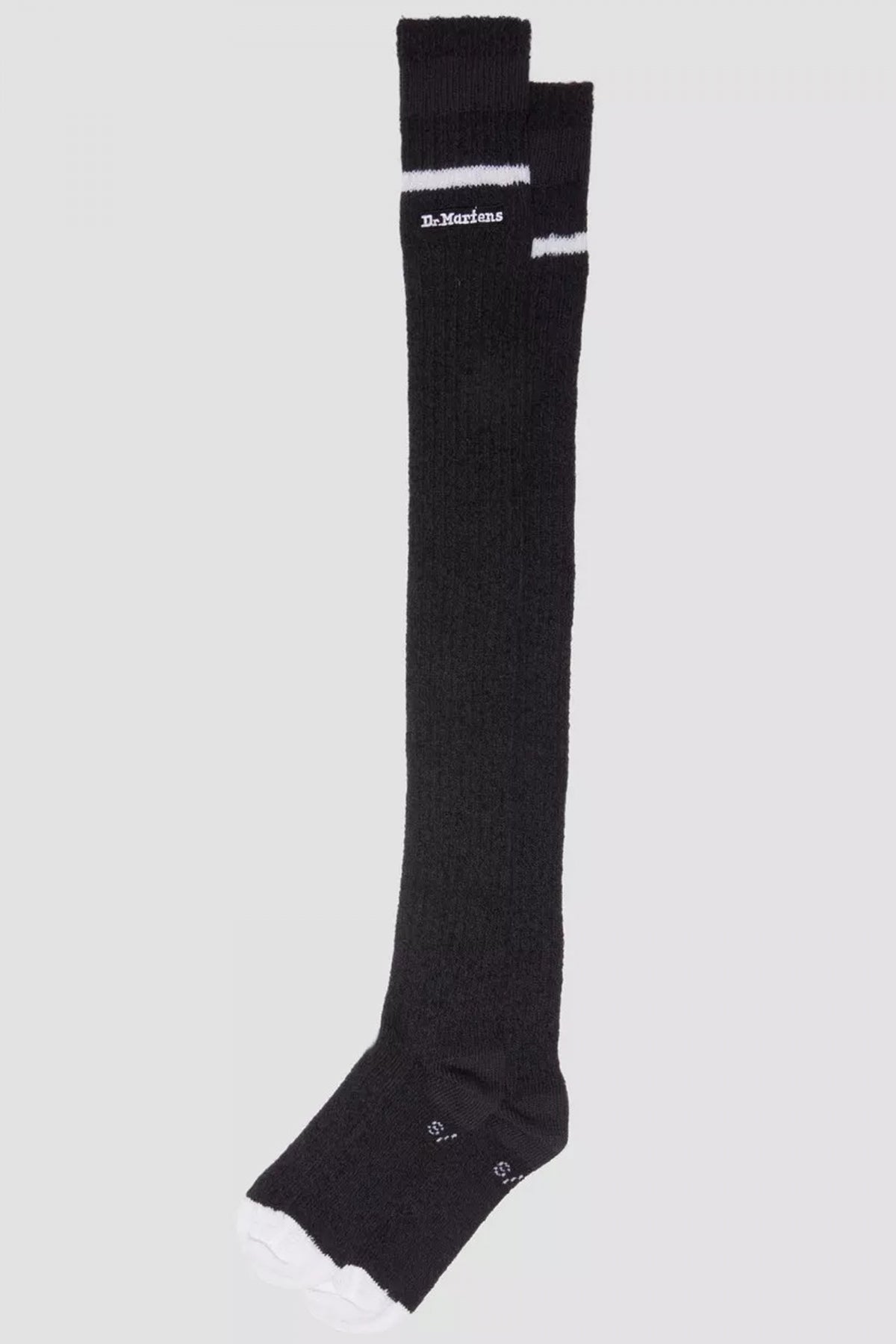 DR. MARTENS LONG MARL SOCK en color BLACK  (1)