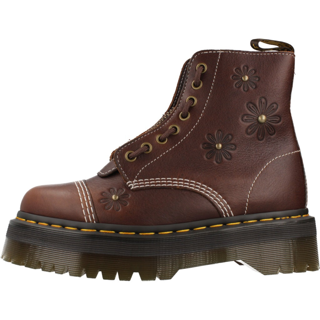 DR. MARTENS SINCLAIR FLOWER en color DRKBRN  (2)
