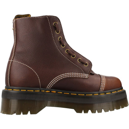 DR. MARTENS SINCLAIR FLOWER en color DRKBRN  (4)