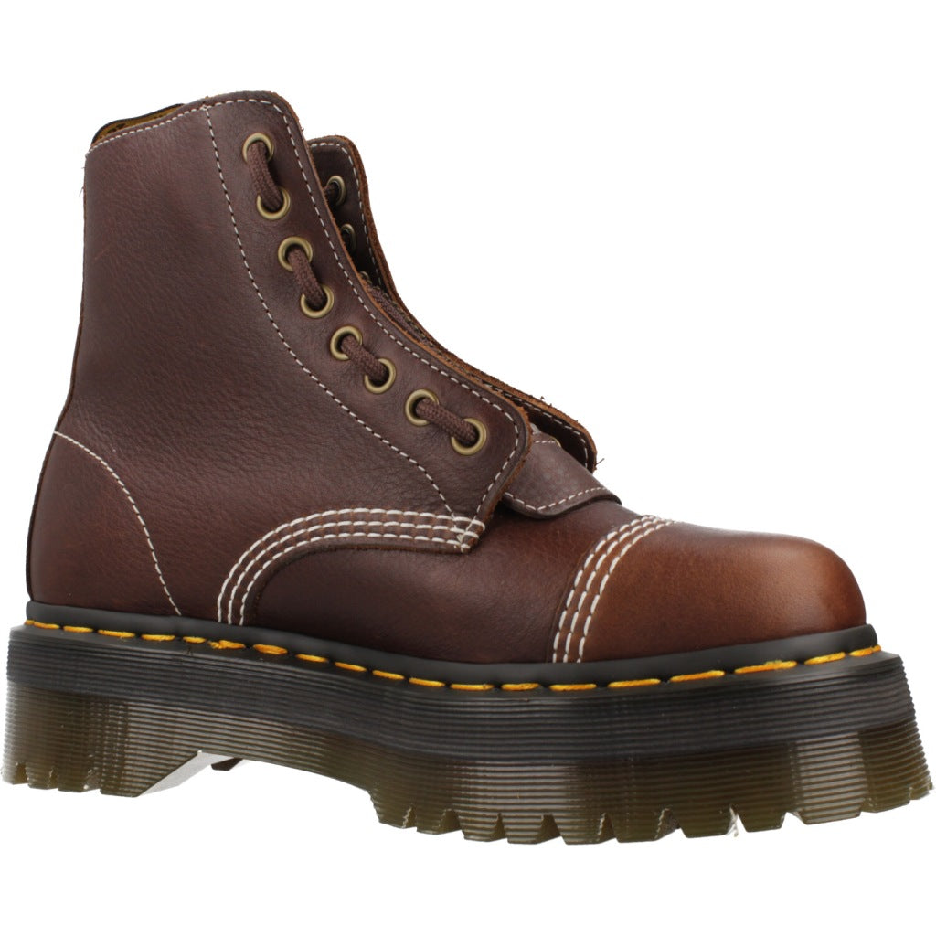 DR. MARTENS SINCLAIR FLOWER en color DRKBRN  (5)