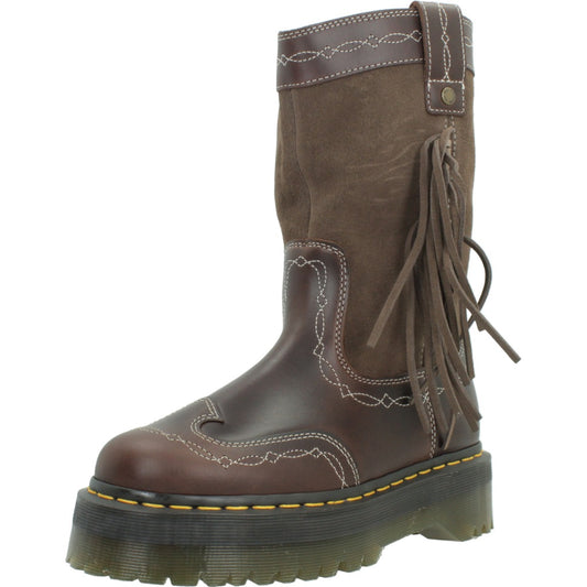 DR. MARTENS QUAD MID DR en color DRKBRN  (1)