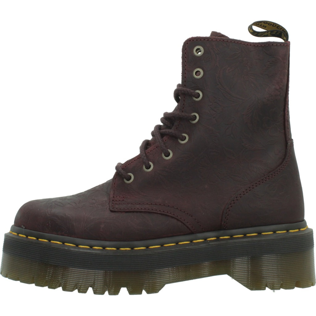 DR. MARTENS JADON EMBOSS FLORAL en color CHERRY  (2)
