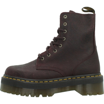 DR. MARTENS JADON EMBOSS FLORAL en color CHERRY  (2)