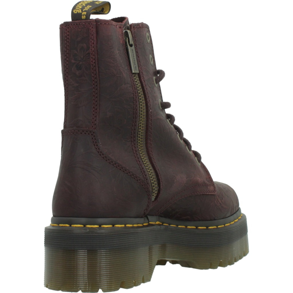 DR. MARTENS JADON EMBOSS FLORAL en color CHERRY  (3)