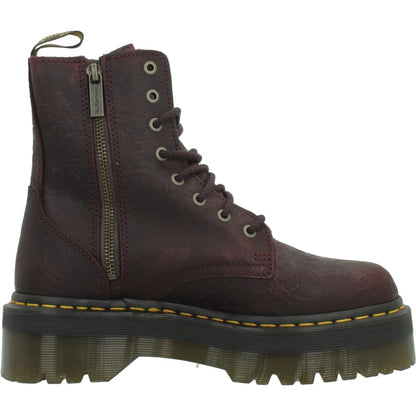 DR. MARTENS JADON EMBOSS FLORAL en color CHERRY  (4)