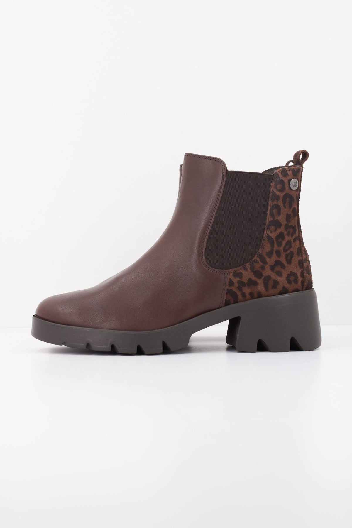 HORAS  H BOTIN GOMA en color LEBROWN  (1)