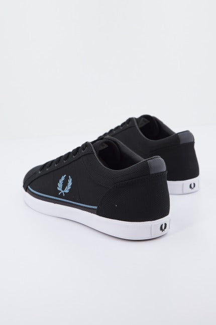 FRED PERRY BASELINE TWILL en color BLACK  (3)