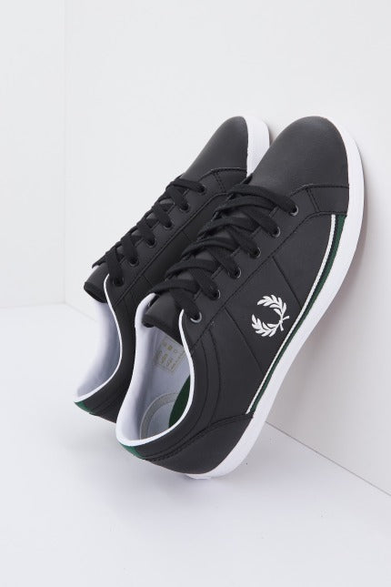 FRED PERRY  BASELINE TIPPED en color BLACK  (1)