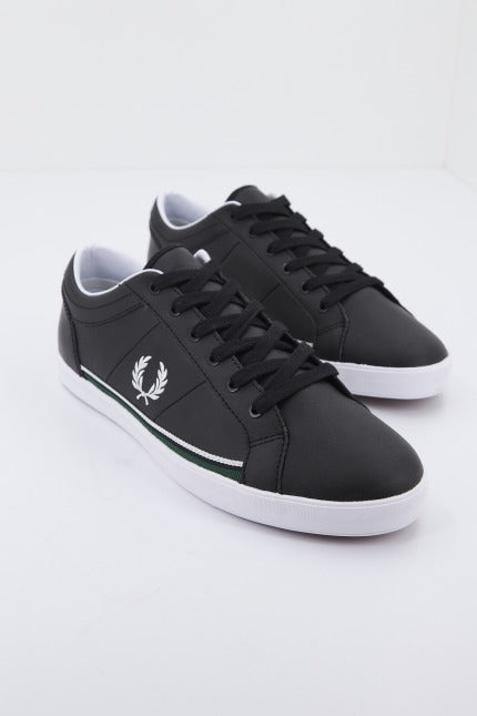 FRED PERRY  BASELINE TIPPED en color BLACK  (2)