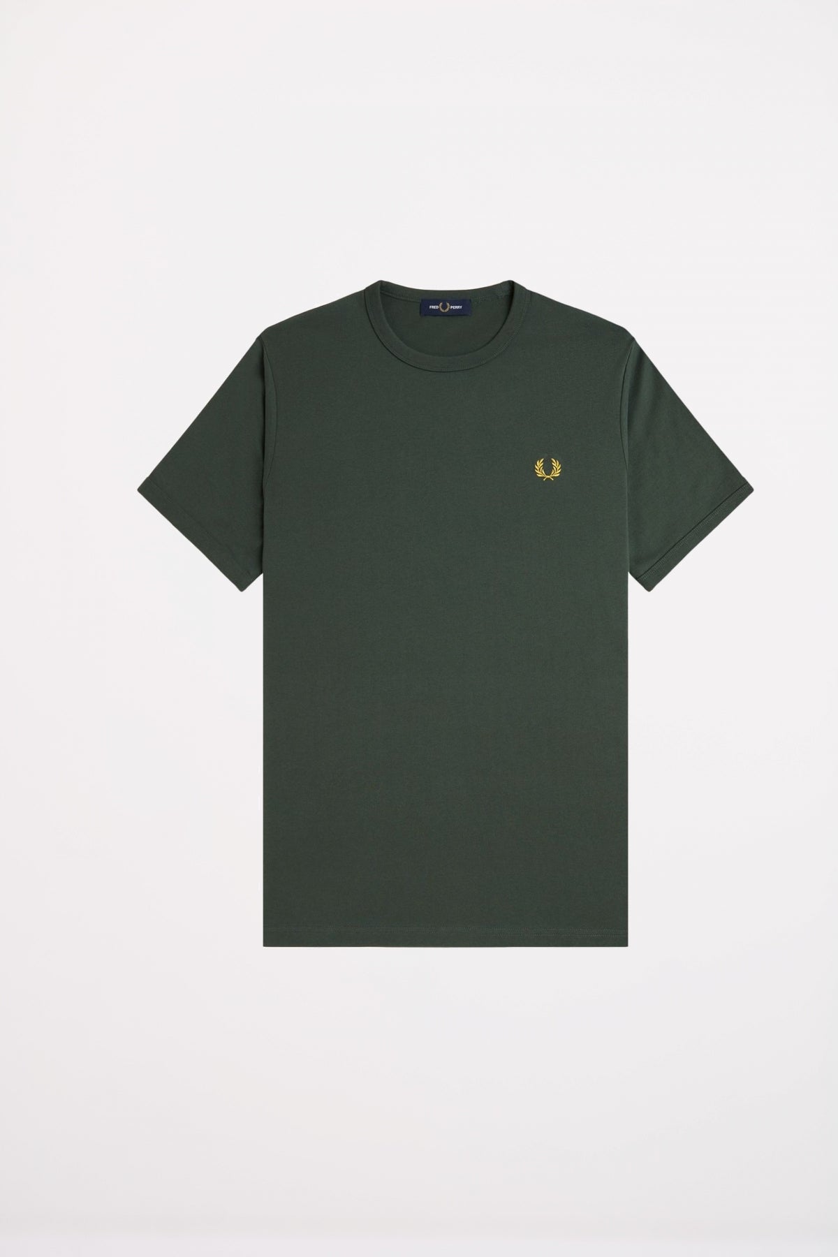 FRED PERRY RINGER T-SHIRT en color XGREEN  (2)