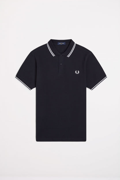 FRED PERRY TWIN TIPPED FRED PER en color NAVY  (2)