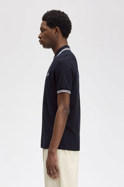 FRED PERRY TWIN TIPPED FRED PER en color NAVY  (3)