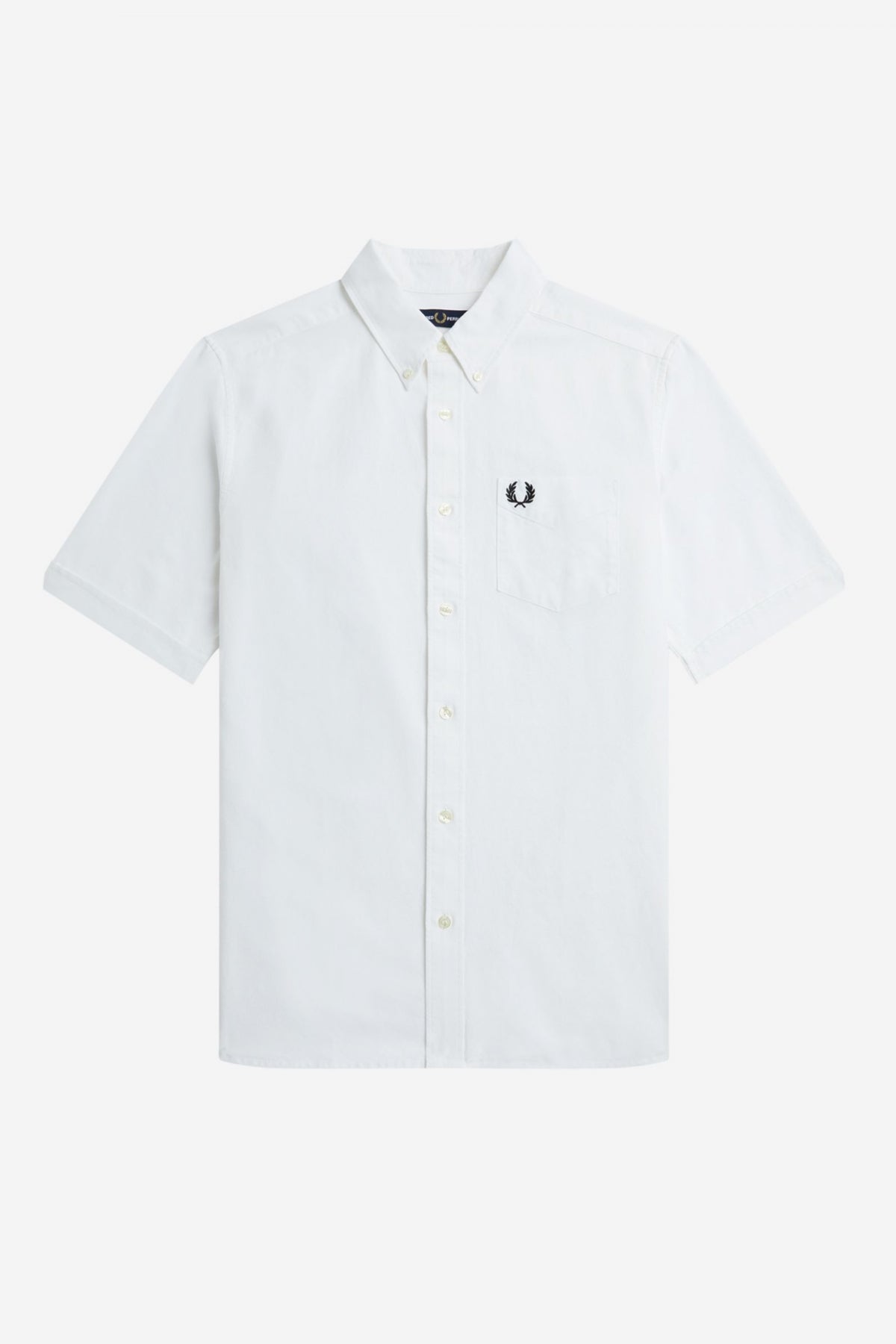 FRED PERRY OXFORD SHIRT en color WHITE  (2)