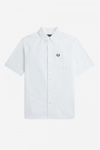 FRED PERRY OXFORD SHIRT en color WHITE  (2)