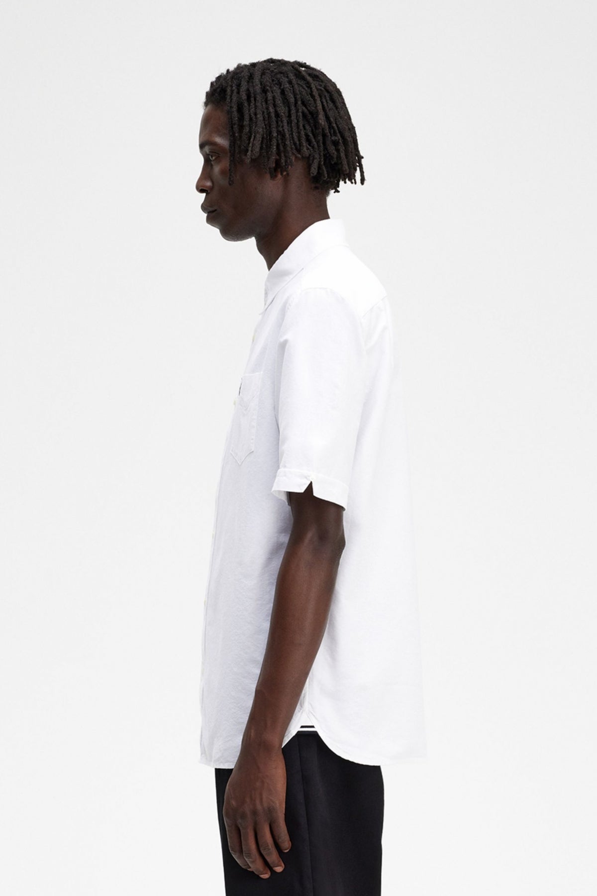 FRED PERRY OXFORD SHIRT en color WHITE  (3)