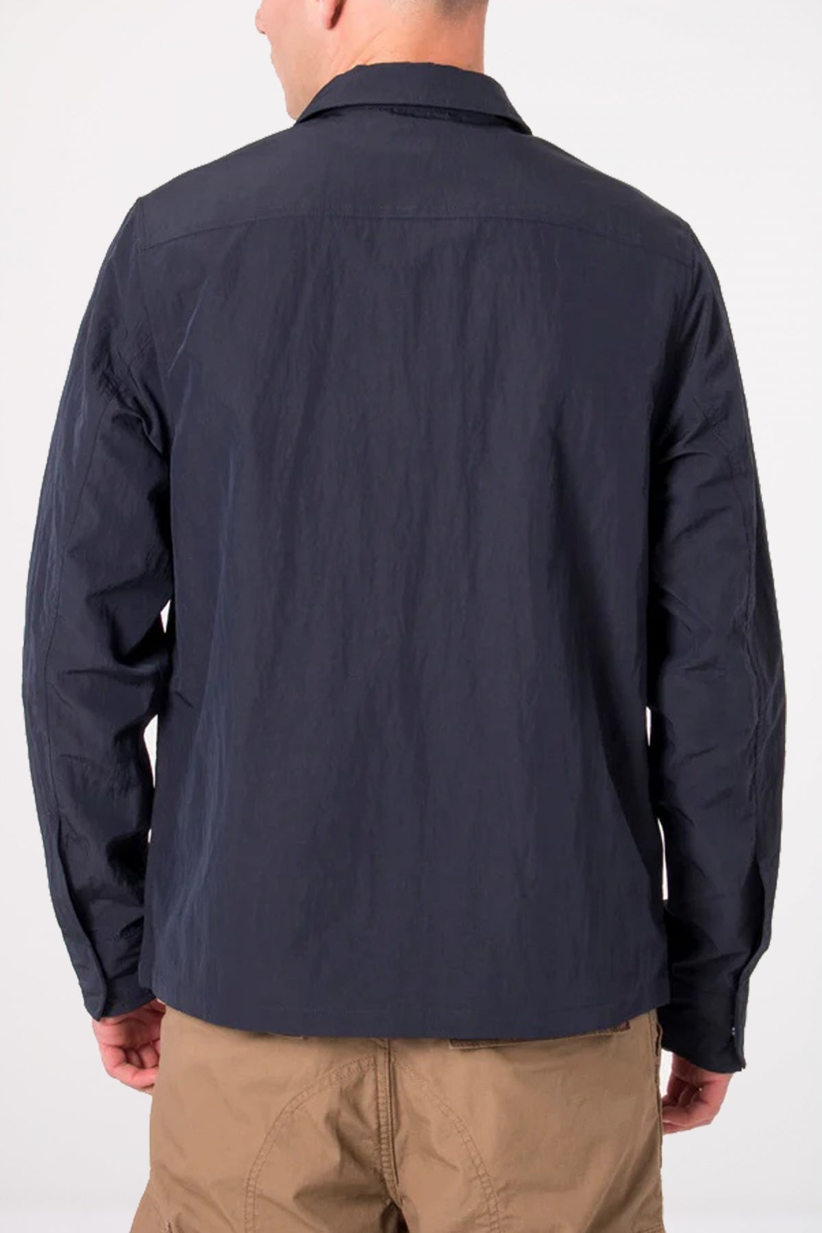 FRED PERRY ZIP THROUGH OVERSHIR en color NAVY  (4)