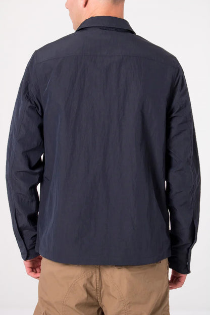 FRED PERRY ZIP THROUGH OVERSHIR en color NAVY  (4)