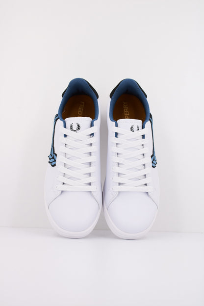 FRED PERRY B LEATHER/BRANDE en color UWHTMDNG  (3)