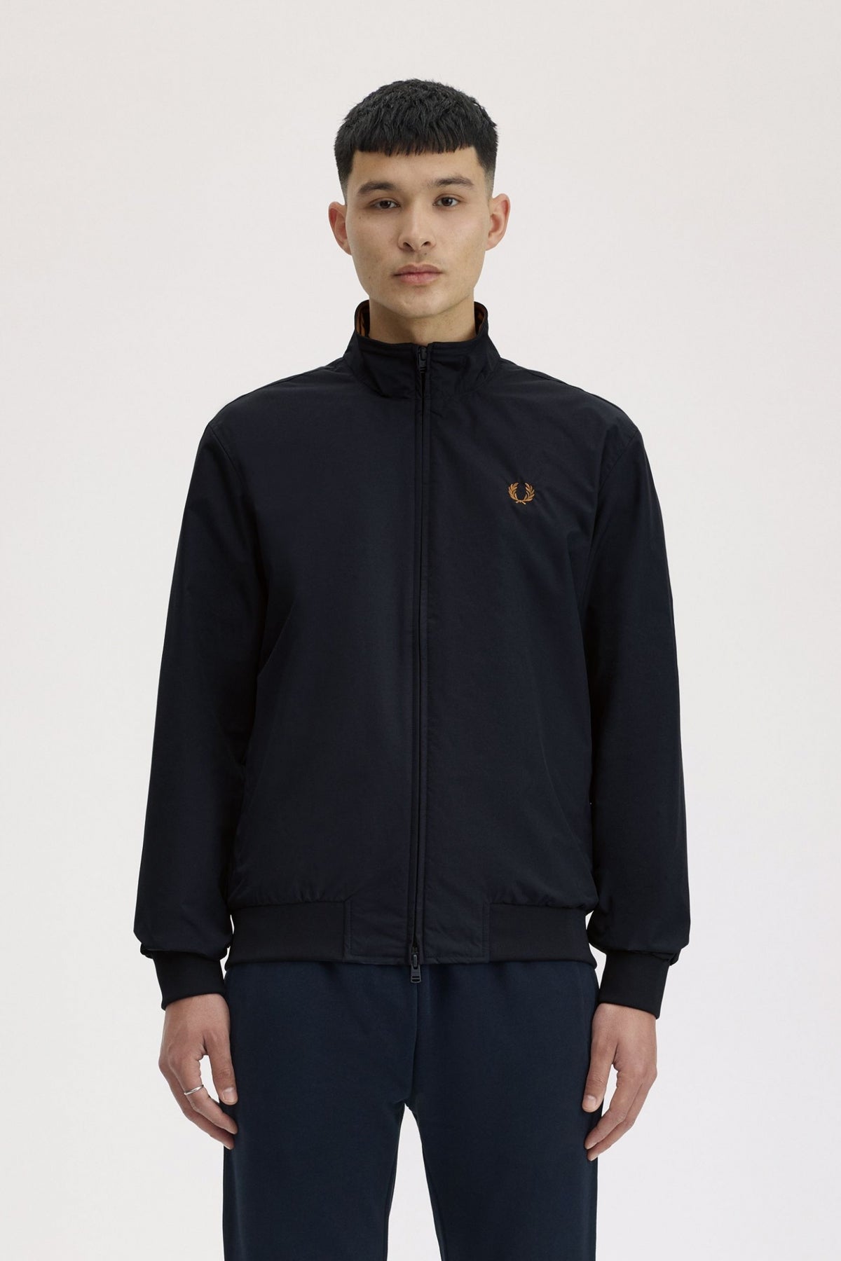 FRED PERRY BRENTHAM JACKET en color NAVY  (1)