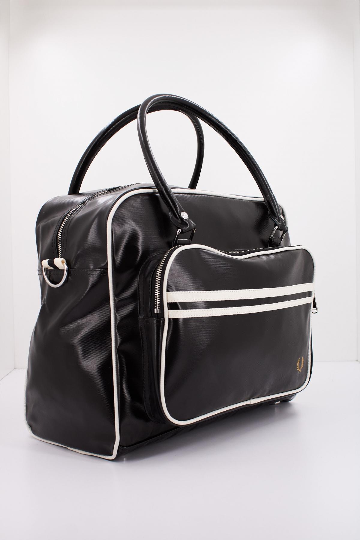 FRED PERRY CLASSIC HOLDALL en color DBLK  (2)