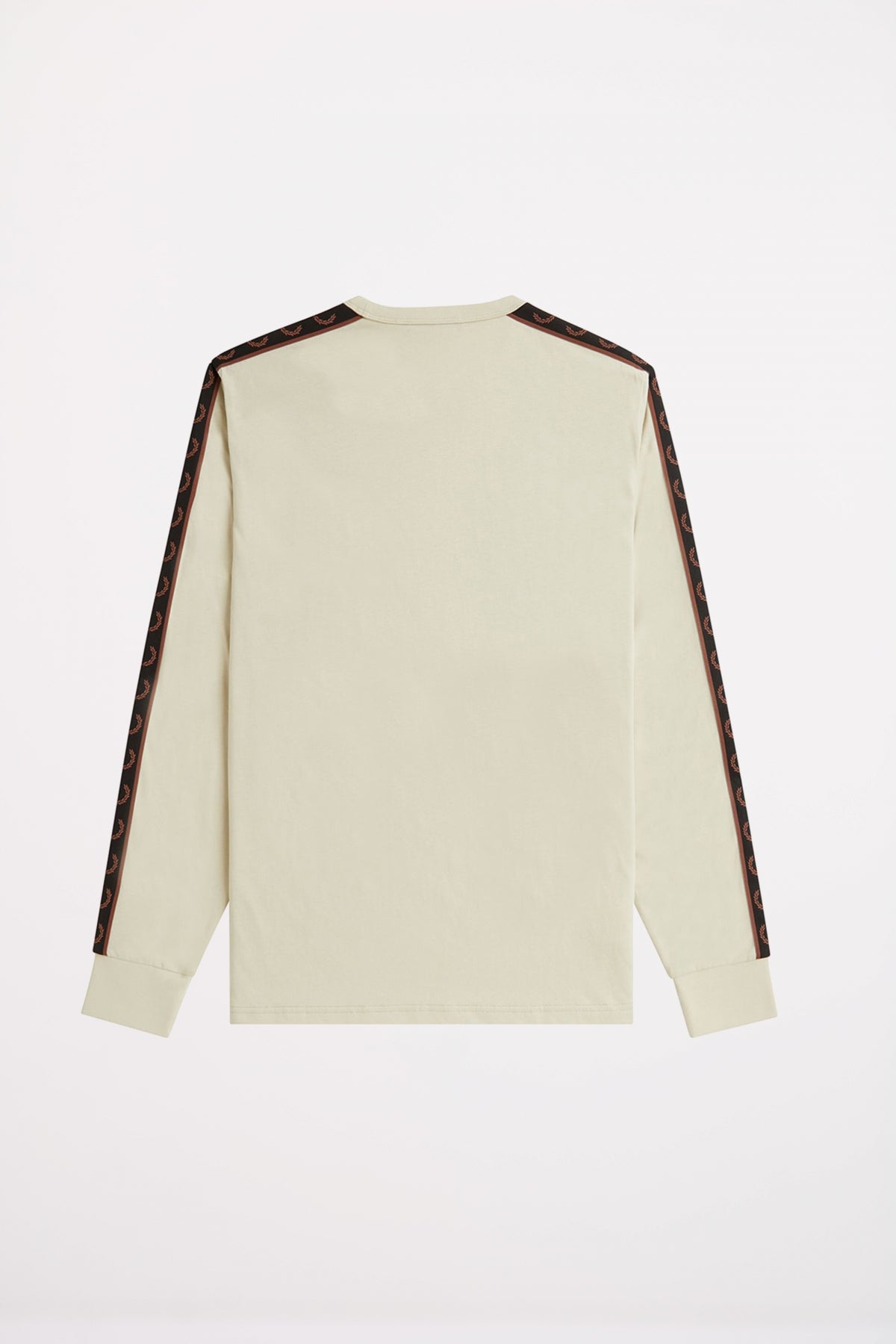 FRED PERRY TAPED LONG SLEEVE TE en color WBRN  (3)