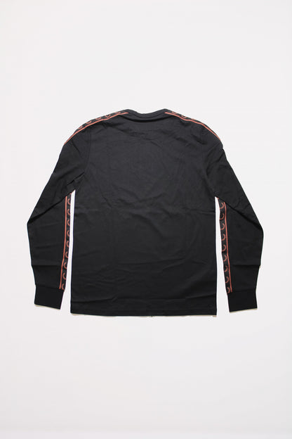 FRED PERRY TAPED LONG SLEEVE TE en color XBLK  (2)