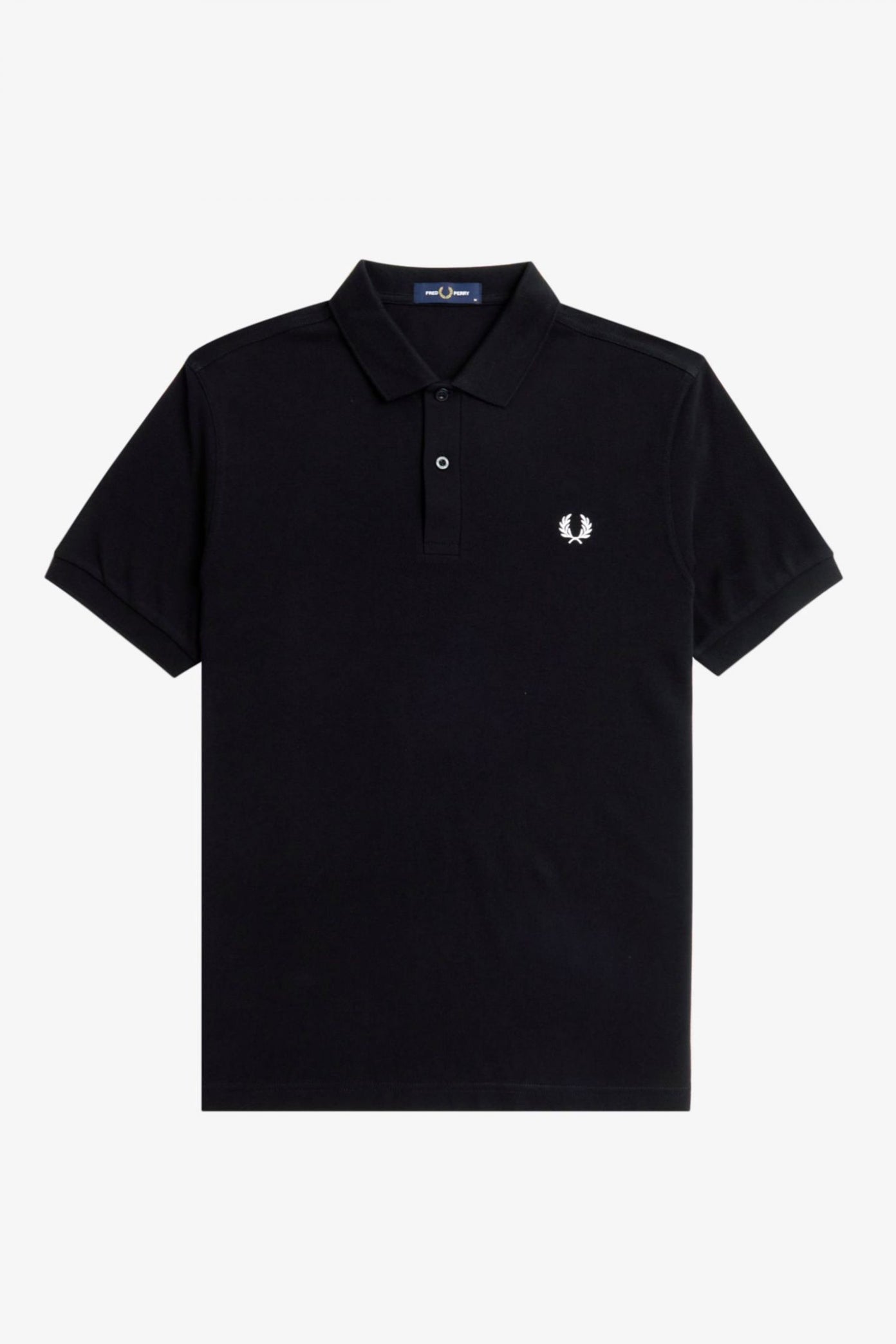FRED PERRY  PLAIN FRED PERRY SH en color BLKWHT  (2)