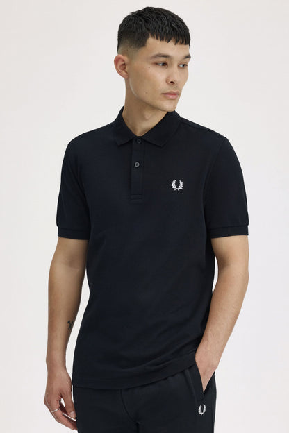 FRED PERRY  PLAIN FRED PERRY SH en color BLKWHT  (4)