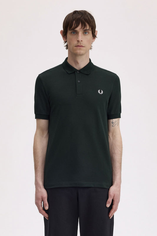 FRED PERRY  PLAIN FRED PERRY SH en color TNGHTGRN  (1)