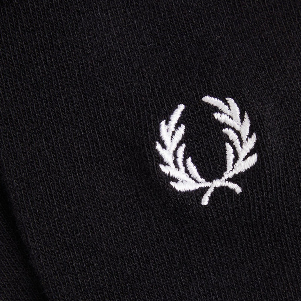 FRED PERRY WREATH SOCK en color BLACK  (4)