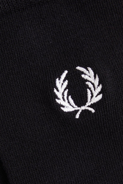 FRED PERRY WREATH SOCK en color BLACK  (2)