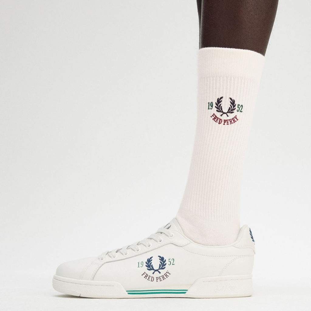 FRED PERRY CLUBHOUSE SOCK en color ECRU  (5)