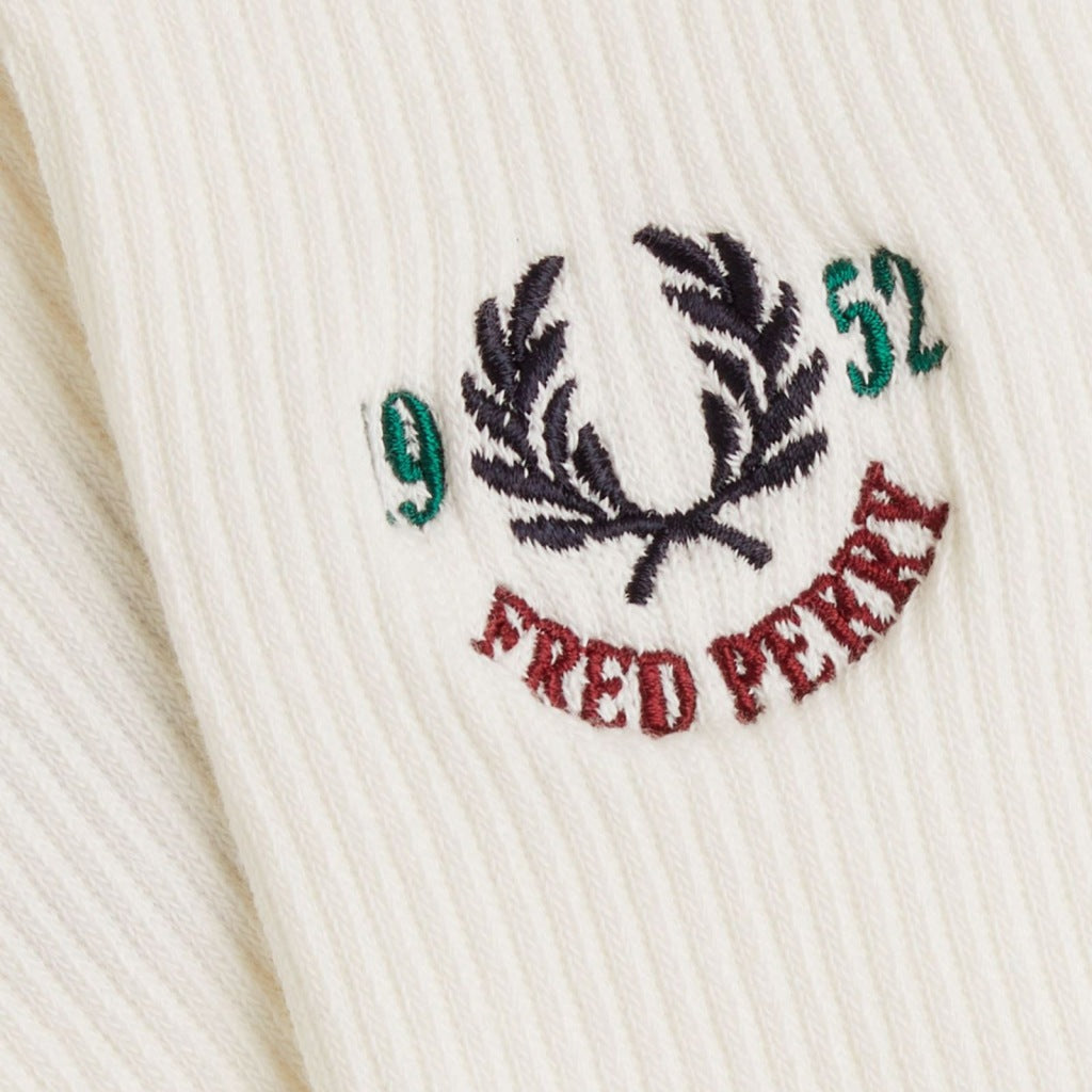 FRED PERRY CLUBHOUSE SOCK en color ECRU  (6)