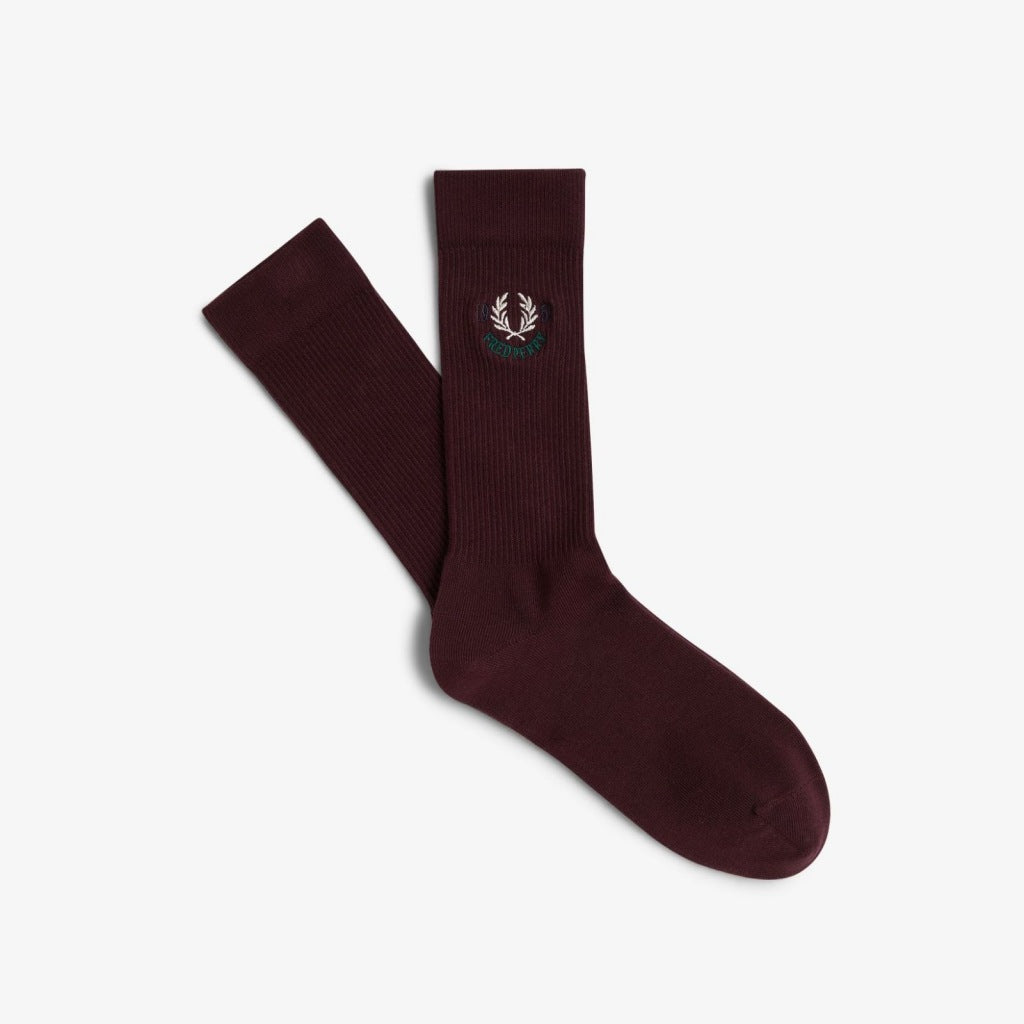 FRED PERRY CLUBHOUSE SOCK en color KOXBLOD  (4)